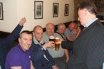 Click to view big image Seated: Pete White, Mike Park, Allan Carter, Jim Sturgeon and ?---<br>Standing: Charlie Harrison